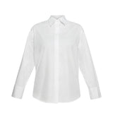 White shirt with a bow tie on a white background